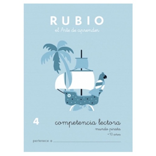 [630645] CUADERNO RUBIO C.LECT.4 PIRATA