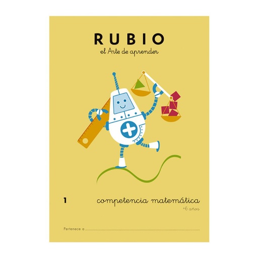 [630709] CUADERNO RUBIO COMPET.MATEM.1