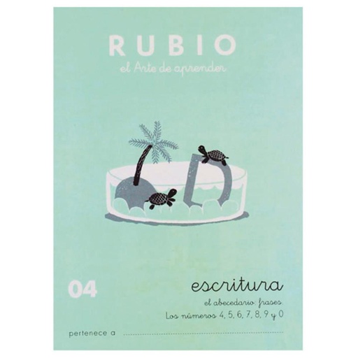 [630320] CUADERNO RUBIO ESCRITURA 04