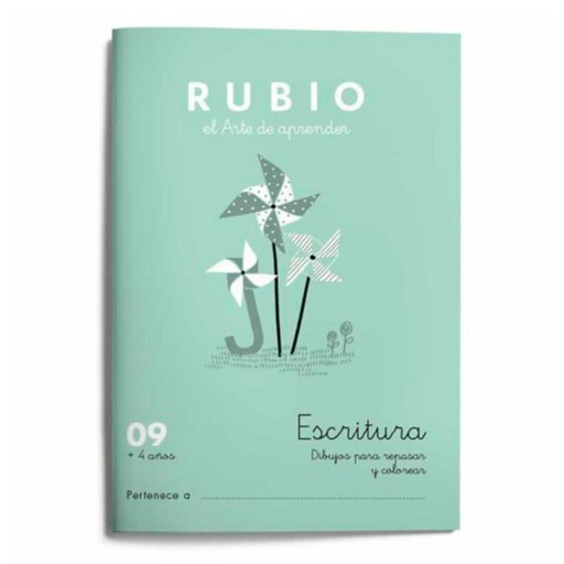 [630325] CUADERNO RUBIO ESCRITURA 09