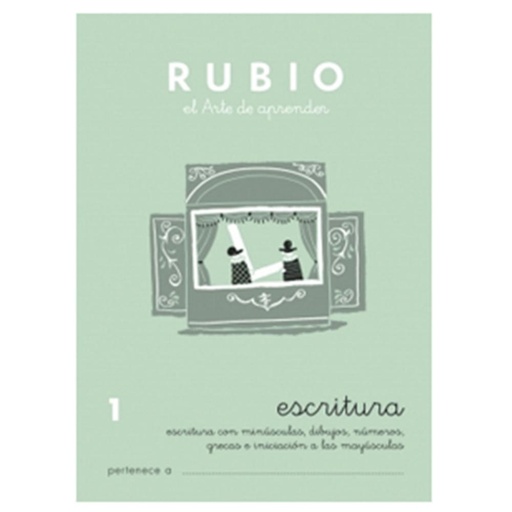 [630327] CUADERNO RUBIO ESCRITURA 1