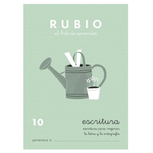 [630336] CUADERNO RUBIO ESCRITURA 10