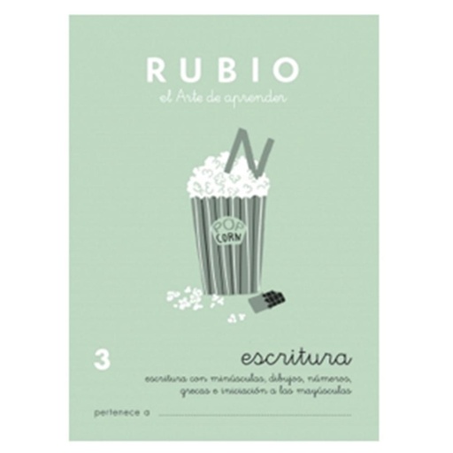 [630329] CUADERNO RUBIO ESCRITURA 3