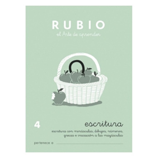 [630330] CUADERNO RUBIO ESCRITURA 4