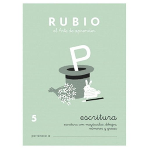 [630331] CUADERNO RUBIO ESCRITURA 5