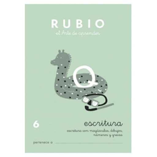 [630332] CUADERNO RUBIO ESCRITURA 6