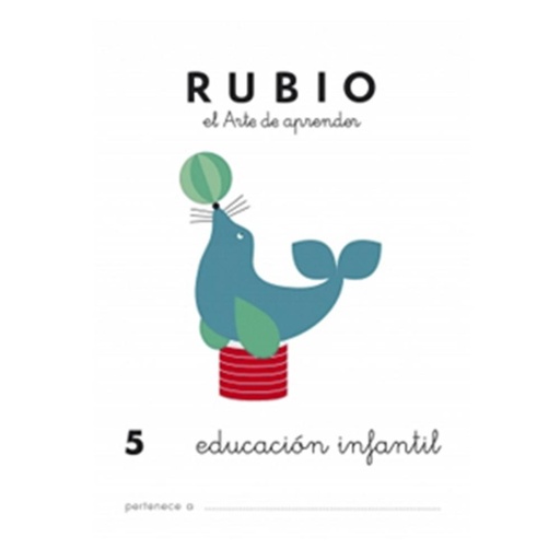 [630344] CUADERNO RUBIO PREESCOLAR 5