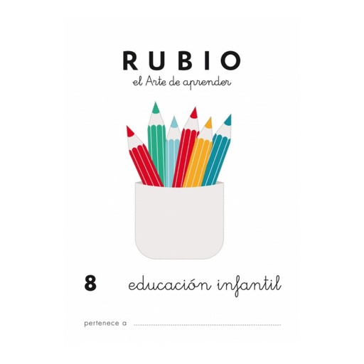 [630347] CUADERNO RUBIO PREESCOLAR 8