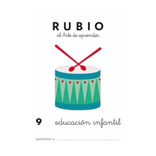 [630348] CUADERNO RUBIO PREESCOLAR 9