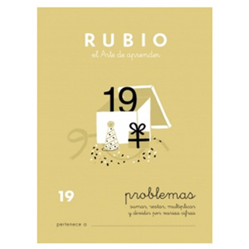 [630315] CUADERNO RUBIO PROBLEMAS 19