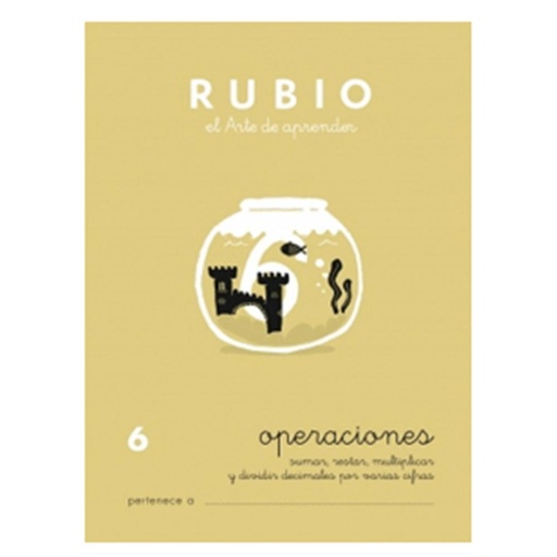 [630301] CUADERNO RUBIO PROBLEMAS 6