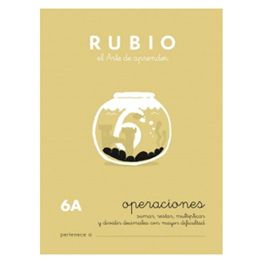 [630302] CUADERNO RUBIO PROBLEMAS 6-A