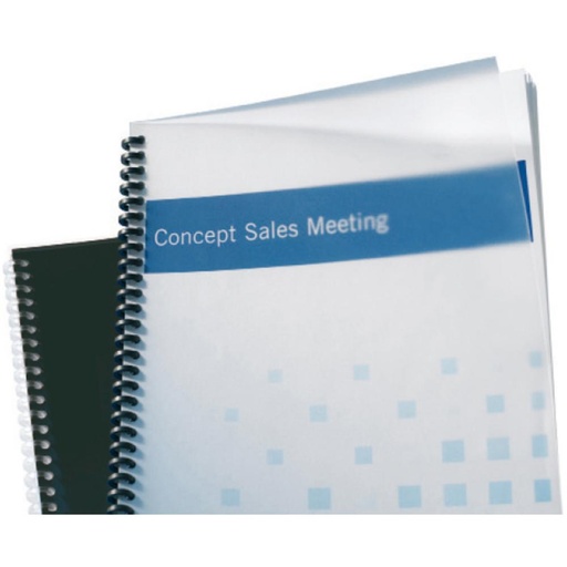 [247715] CUBIERTA GBC PP A3 500MC NEGRO