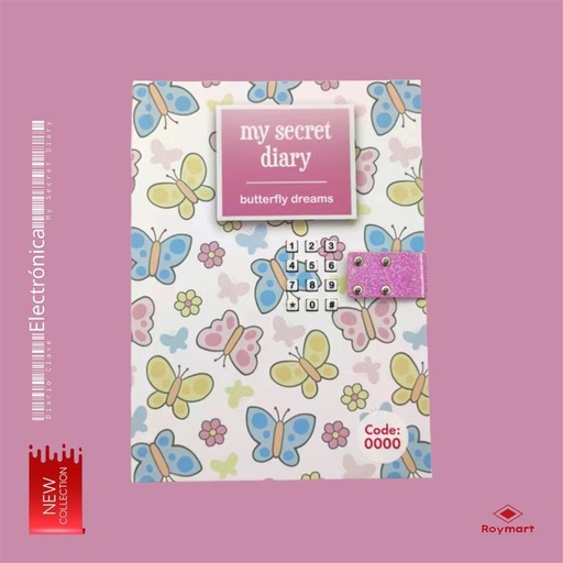 [653141] DIARIO CON CLAVE BUTTE.JC-1013