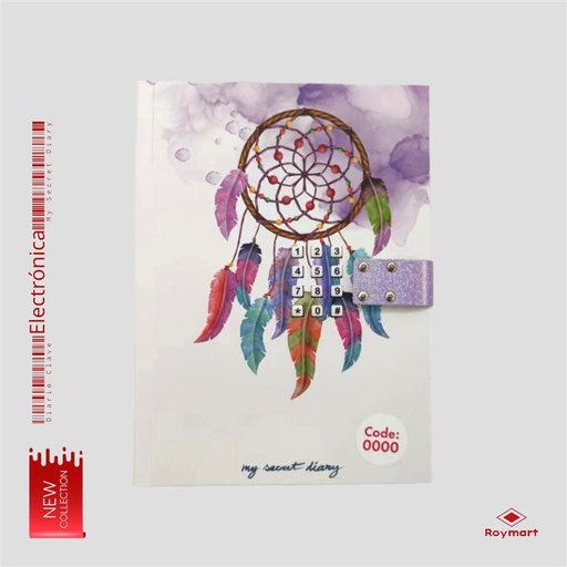 [653140] DIARIO CON CLAVE CATCH JC-1011