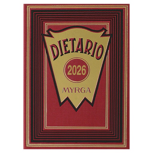 [001481] DIETARIO 2026 4º TELA 1D/P