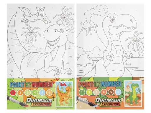 [624294] DINO PAINT BY NUMBE 130007