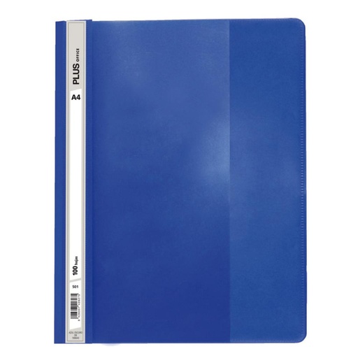 [180643] DOSSIER FASTENER A4 AZUL OSCURO 100H