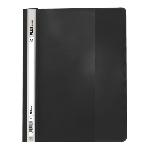 [180646] DOSSIER FASTENER A4 NEGRO 100H