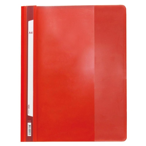 [180645] DOSSIER FASTENER A4 ROJO 100H