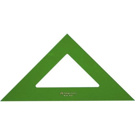 [600043] ESCUADRA PLASTICO FABER 25CM