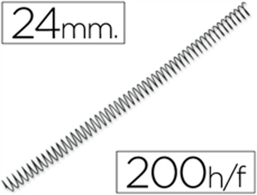 [220190] ESPIRAL METALICO P56/4:1 24 MM