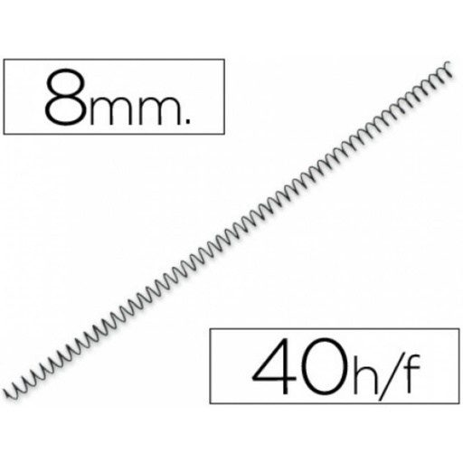 [220182] ESPIRAL METALICO P56/4:1 8 MM
