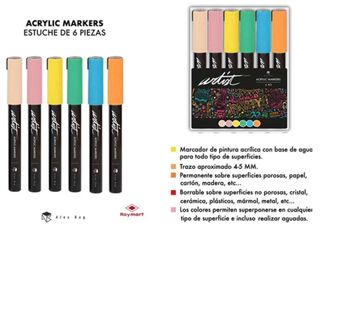 [880304] ESTUCHE ACRI.PAST.6COL.AB-0611