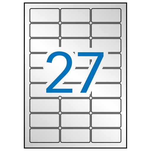 [072828] ETIQUETAS APLI PLATA MATE 20H