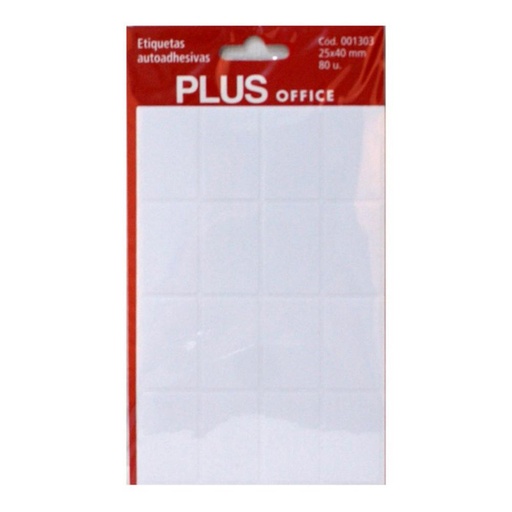 [001303] ETIQUETAS AUTOADHE.H. 25*40