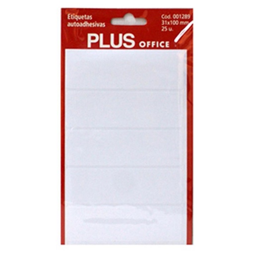 [001289] ETIQUETAS AUTOADHE.H. 31*100