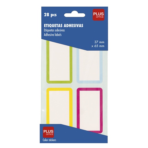 [630557] ETIQUETAS LIBROS COLOR 37X65/7