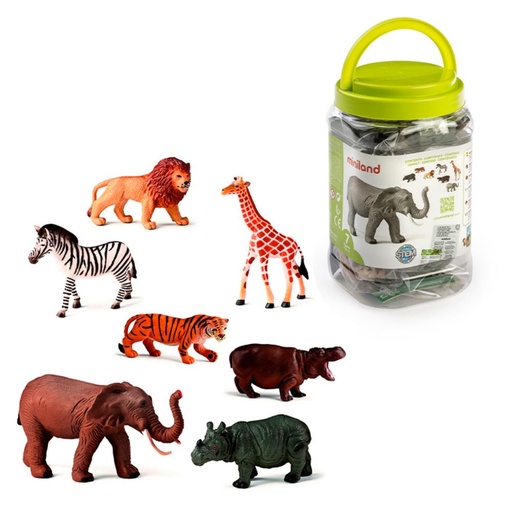 [722318] FIGURAS MINILAND ANIMA.SELV.7u