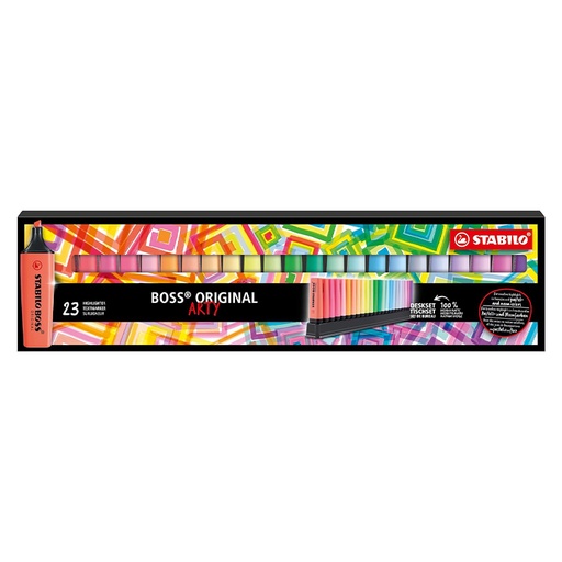 [081120] FLUORESCENTE STABILO BOSS PASTEL 23UD