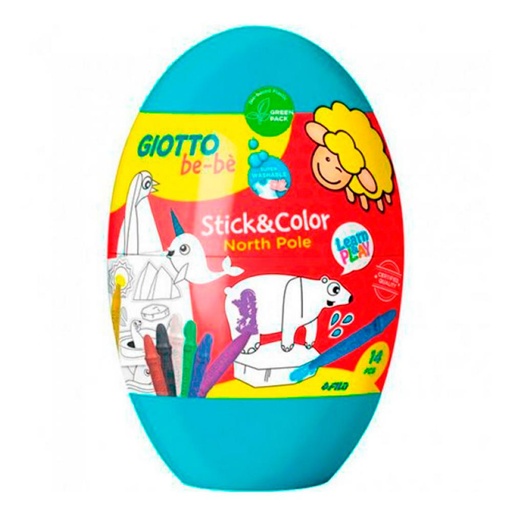 [862693] GIOTTO BEBE STICK & COLOR EGGS