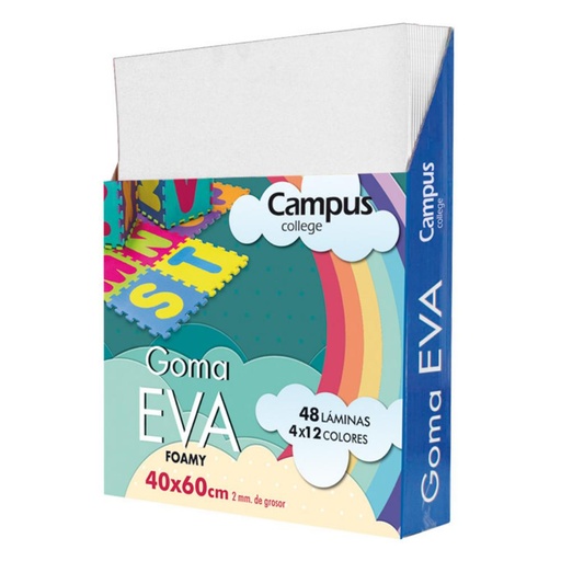 [630469] GOMA EVA CAMPUS 40X60 BLANCO