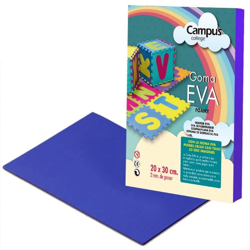 [630455] GOMA EVA CAMPUS A4 AZUL ULTRAM