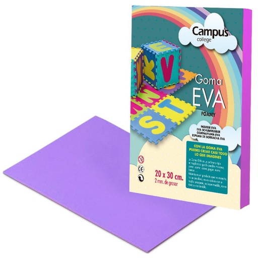[630453] GOMA EVA CAMPUS A4 MORADO
