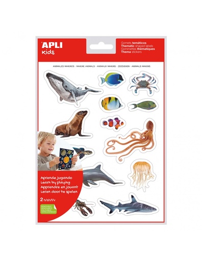 [072829] GOMETS ANIMALES MARINOS 2H 18729