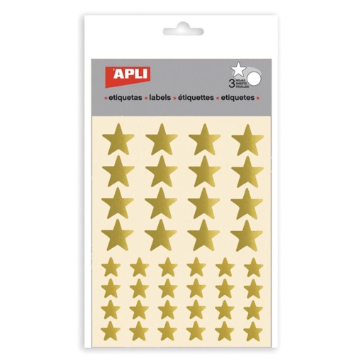 [649517] GOMETS APLI ESTRELLA ORO 11805