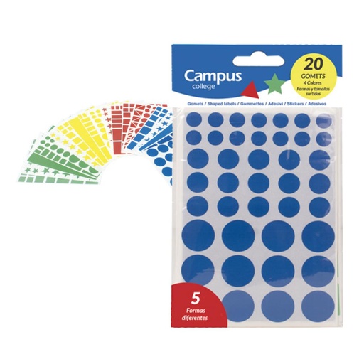 [630607] GOMETS CAMPUS FIGURAS SUR./20p