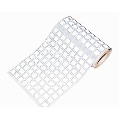 [650286] GOMETS CUADRADO ROLLO PEQUEÑO BLANCO