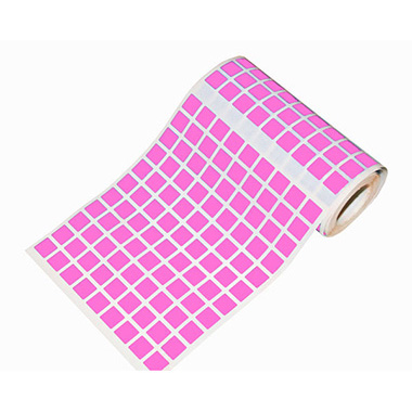 [650283] GOMETS CUADRADO ROLLO PEQUEÑO ROSA