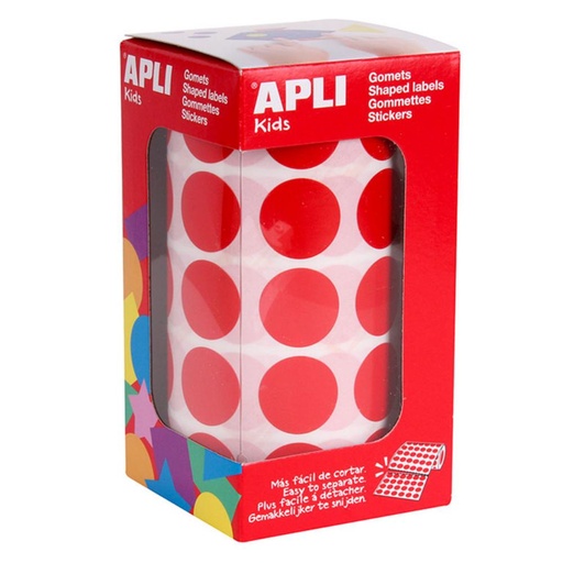 [649989] GOMETS REDONDO 20 ROJO 4861