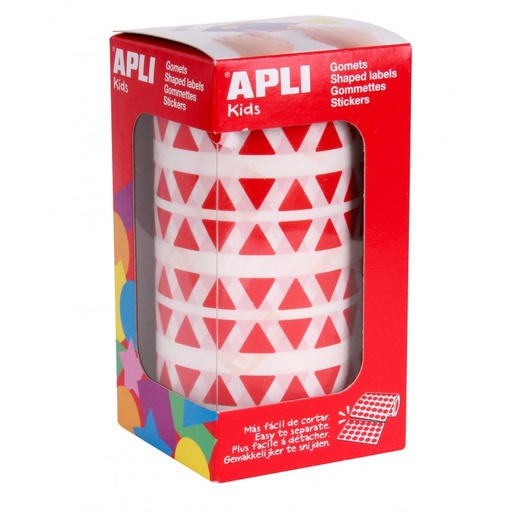 [652641] GOMETS TRIANGULO 10 ROJO 4865