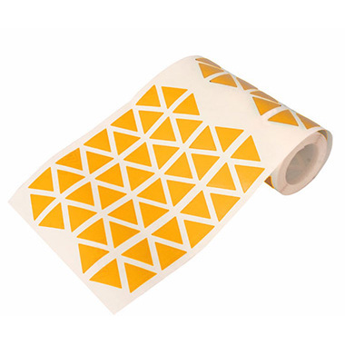 [650308] GOMETS TRIANGULO ROLLO GR. NARANJA