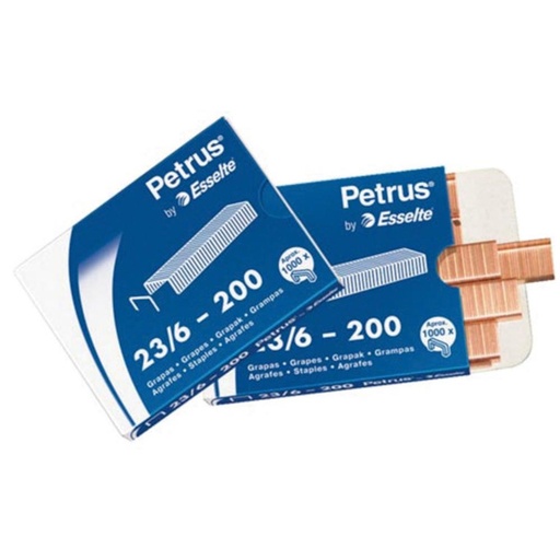 [040089] GRAPAS PETRUS 23/6 CAJA 1000UD