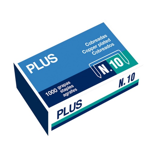 [040085] GRAPAS PLUS OFFICE 10 COBREADAS 1000UD/CAJA