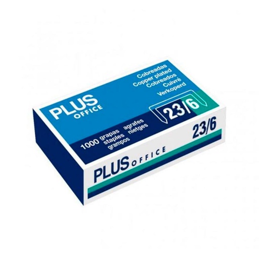[040806] GRAPAS PLUS N-23/6 CAJA 1000U