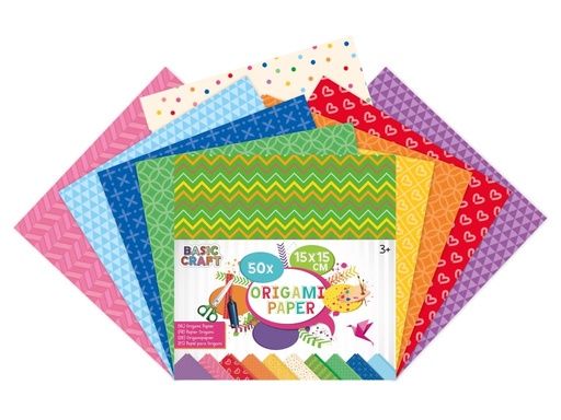 [879141] PAPEL ORIGAMI 15X15CM CR0012/GE
